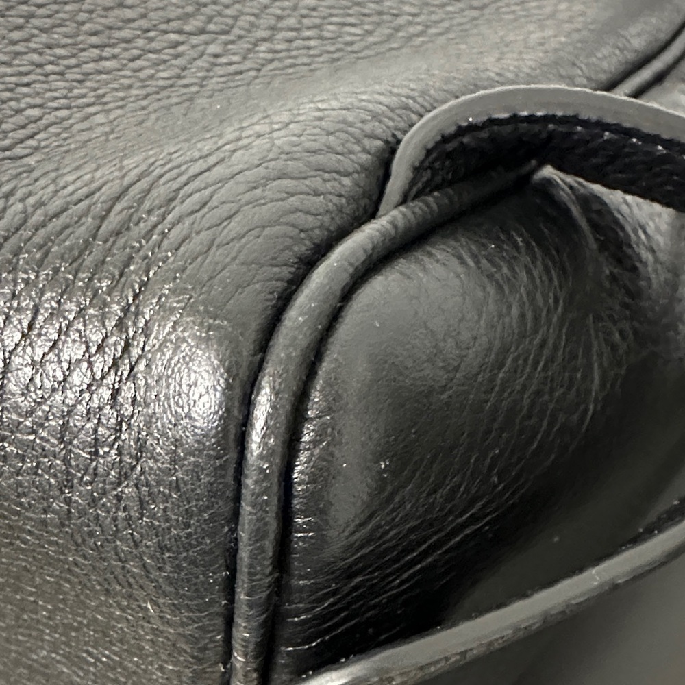 Kate Spade Black Pebbled Backpack NWOT.Fits IPad Plastic on Hardware 💯 Authentic - Picture 12 of 16